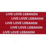 Live Love Lebanon (Red)